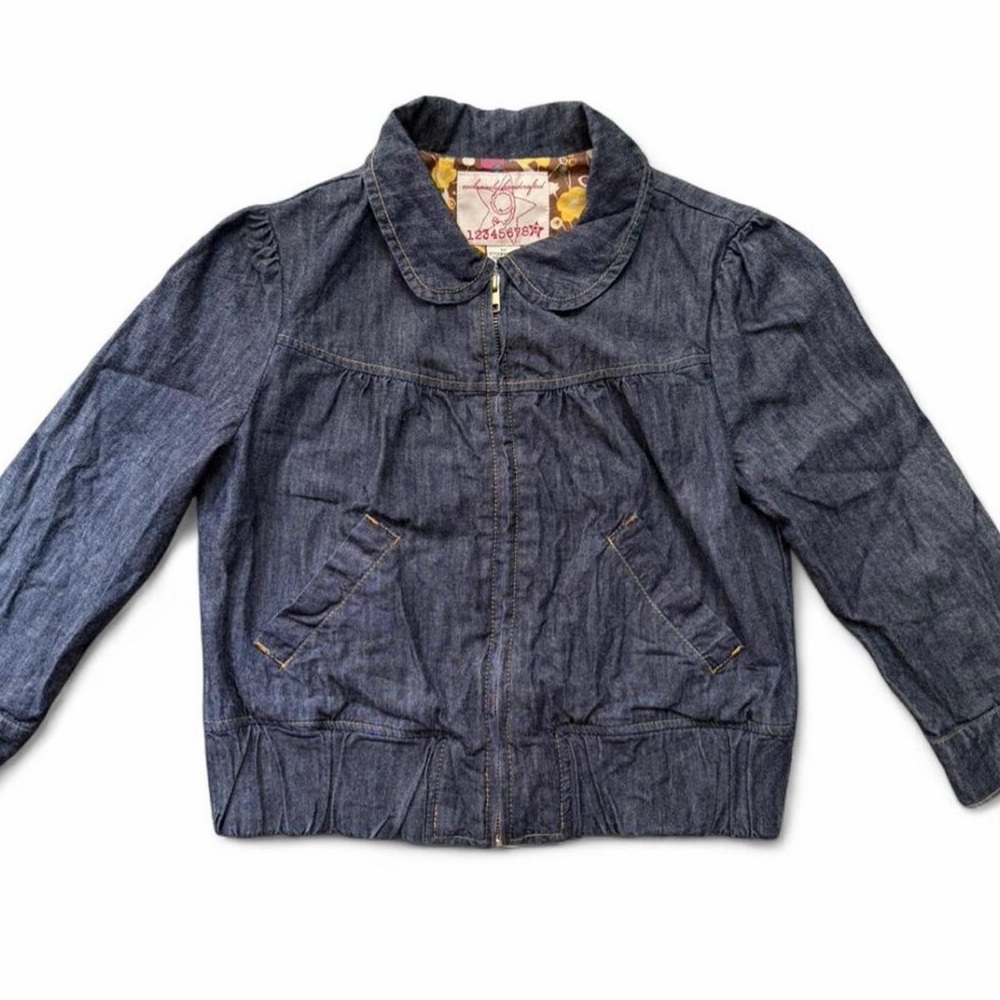 Cropped Denim Jacket